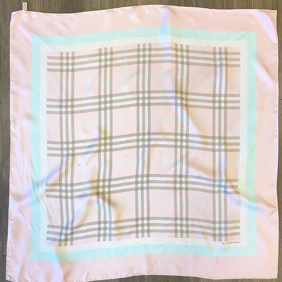 Burberry Silk Check Scarf - Picture 2 of 8